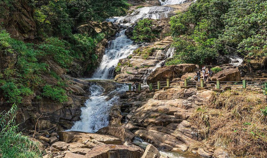 🌊 Explore the Majestic Ravana Falls – A Natural Wonder in Sri Lanka