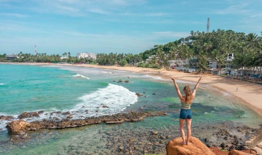 🌊 Experience the Tranquil Beauty of Mirissa Beach, Sri Lanka